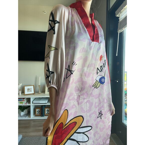 BULULU RESORT WEAR - VILLAS DRESS AMORE RED - Picture 4 of 5